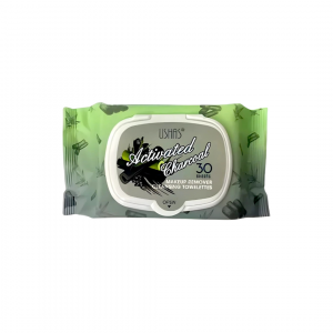 Toallitas desmaquillantes USHAS - Activated Charcoal