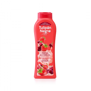 Gel de Ducha Tulipán negro - fresa y cereza