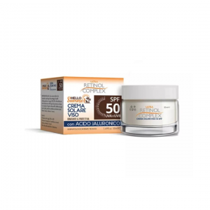 Crema facial con ácido hialurónico con protección de 50 - Retinol Complex
