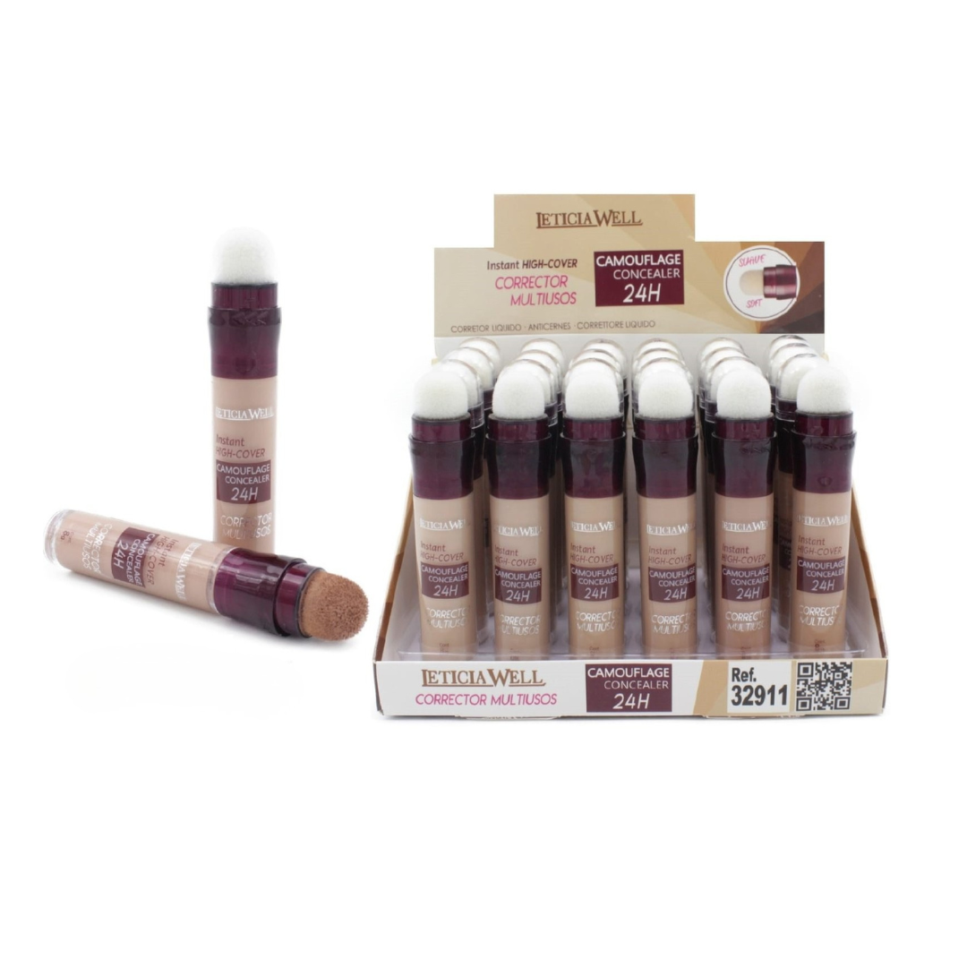Corrector multiusos cobertura 24h - Leticia Well