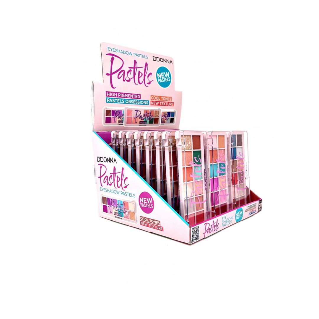 Sombras de ojos color pastel - D'DONNA