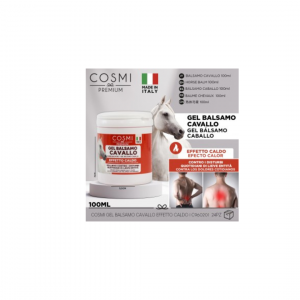 GEL BALSAMO CORPORAL CABALLO EFECTO CALOR 100ML. COSMI